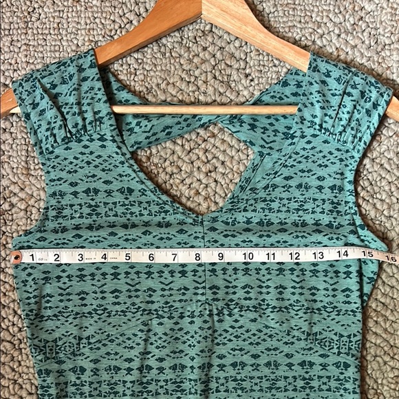 Marmot Blue Sleeveless V-Neck Dress - Picture 8 of 9